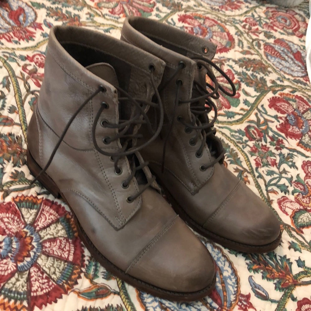 Frye Veronica Combat Boots